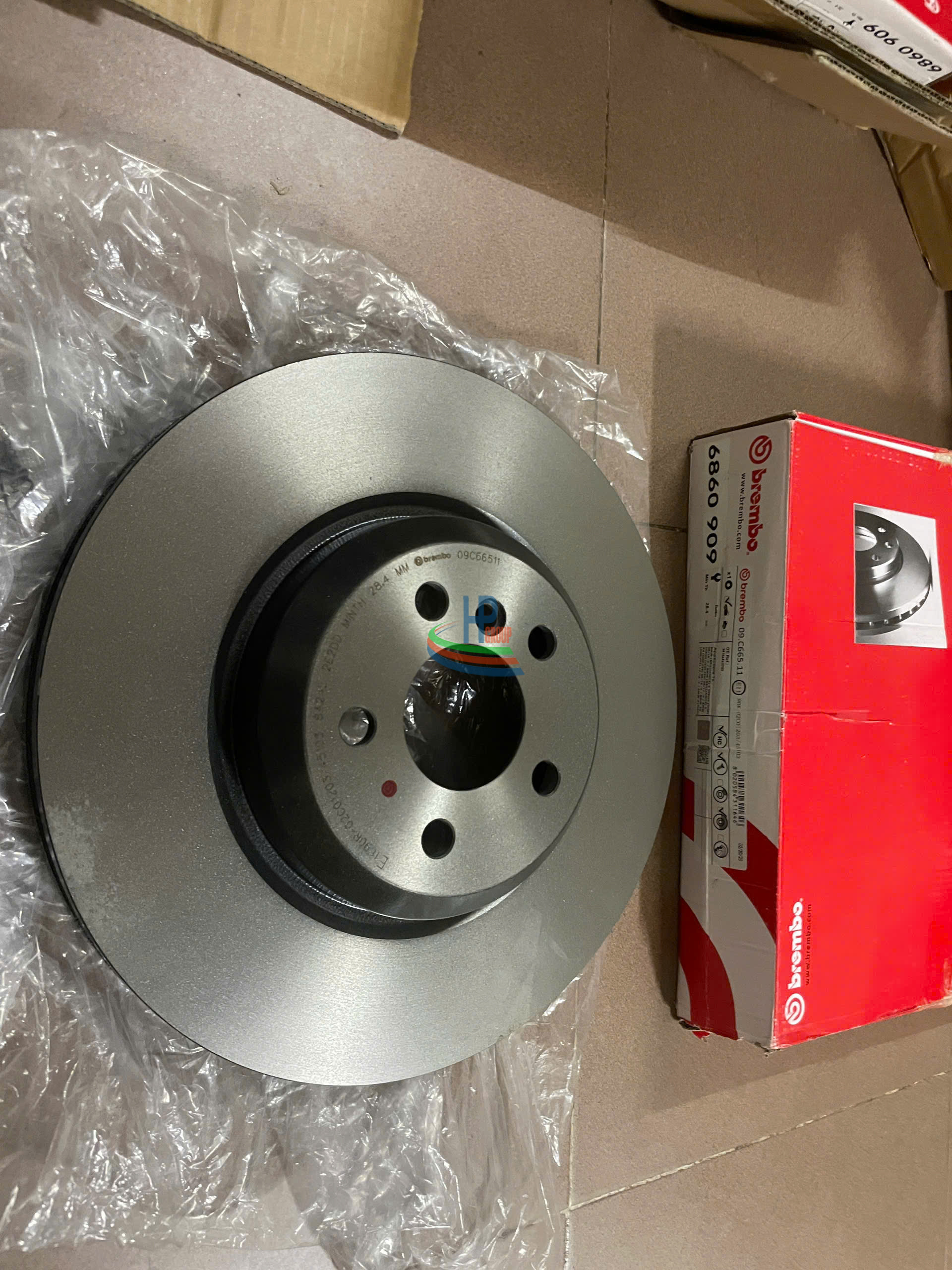 ĐĨA PHANH BREMBO MÃ 09C66511