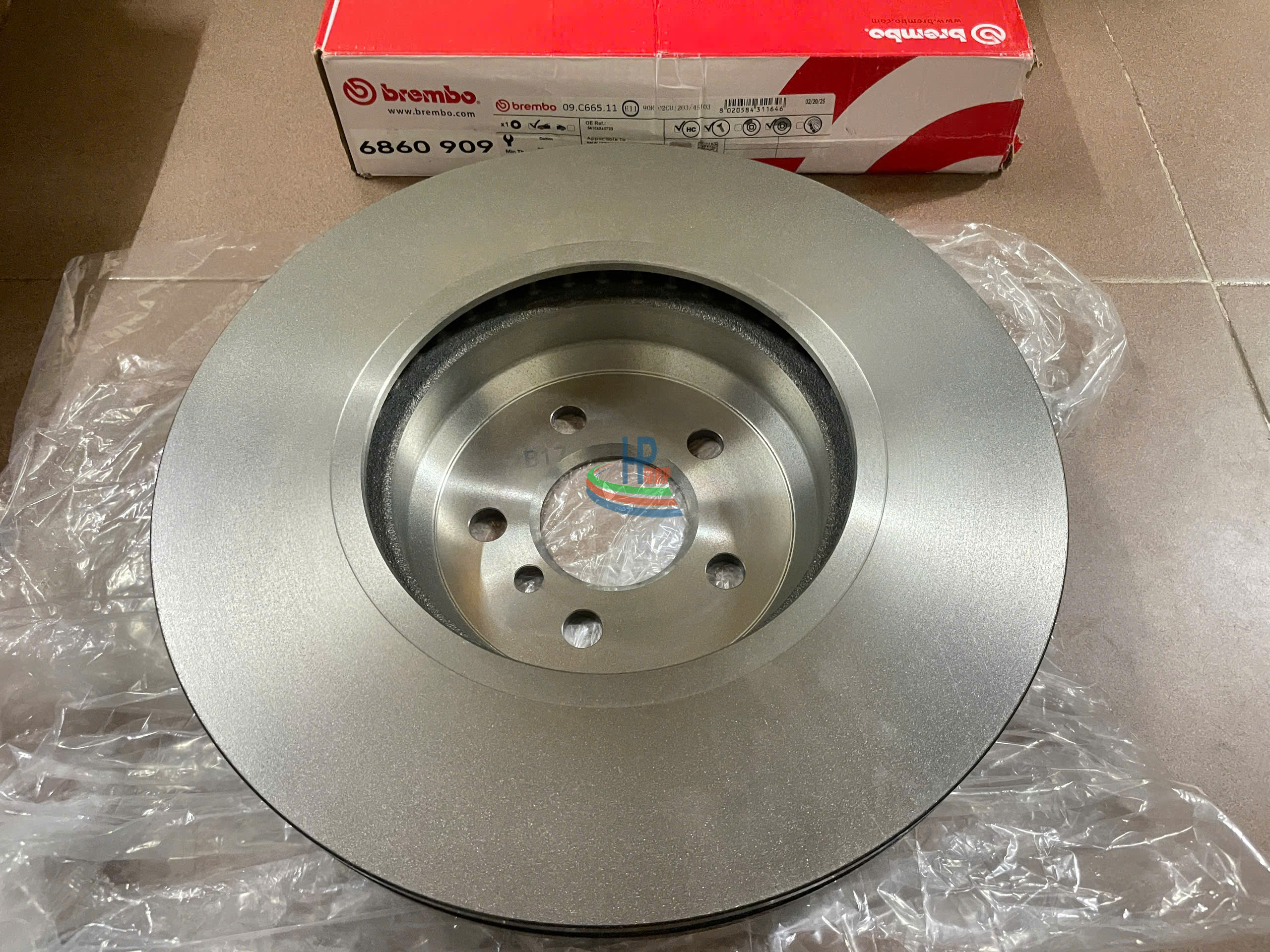 ĐĨA PHANH BREMBO MÃ 09C66511