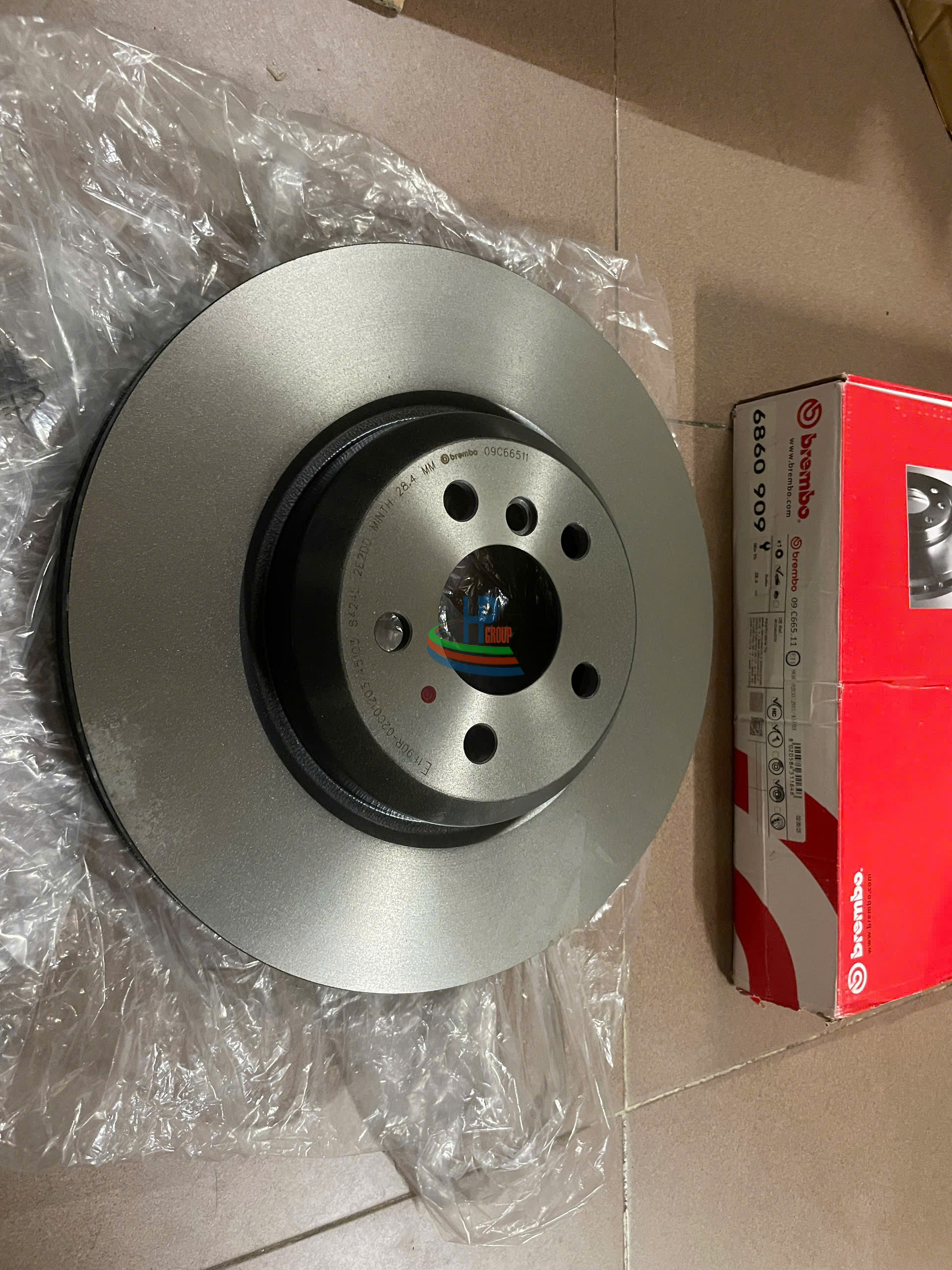 ĐĨA PHANH BREMBO MÃ 09C66511