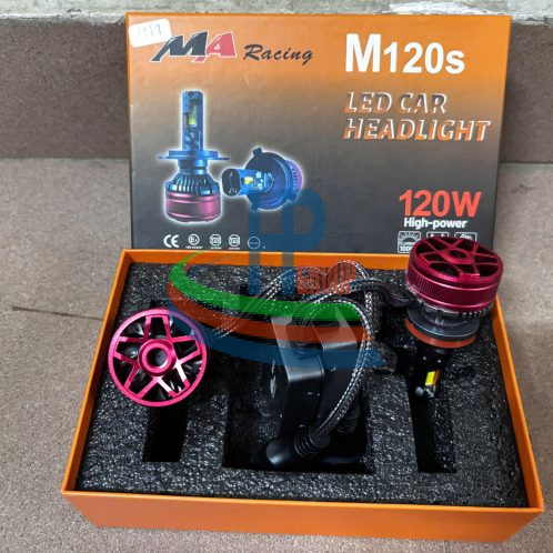 ĐÈN LED PHA M120S MA RACING 120W CHÂN H11/9/8