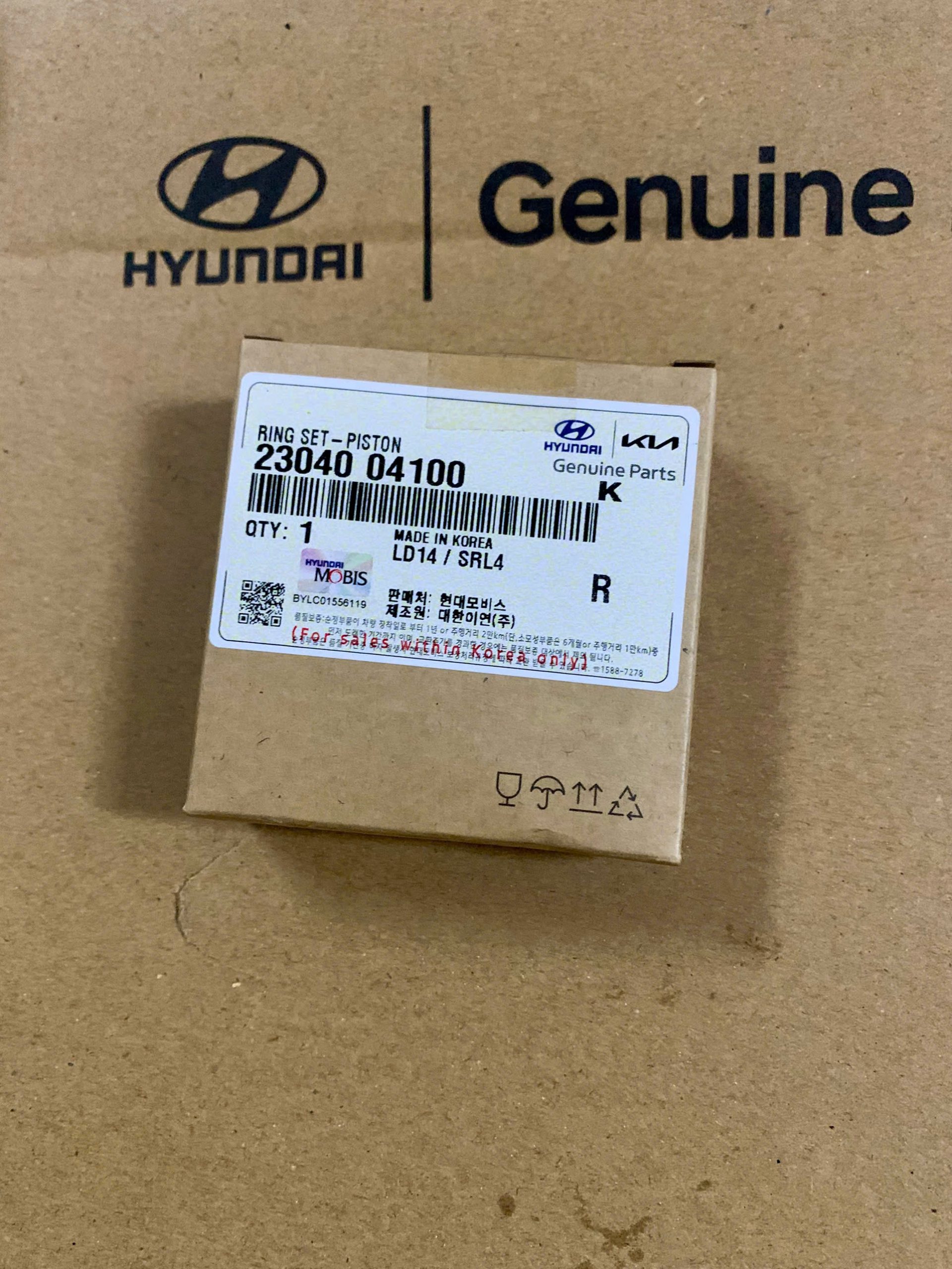 Xéc măng Hyundai Grand i10 2014 (mã 2304004100)